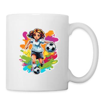 Footballer / Sport / Soccer Field / Club / FC - Mug - white - Right