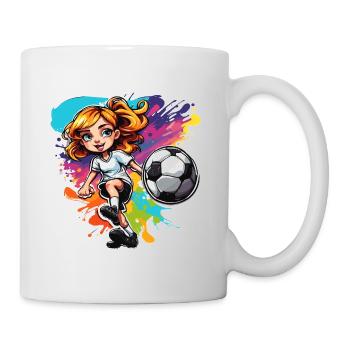 Footballer / Sport / Soccer Field / Club / FC - Mug - white - Right