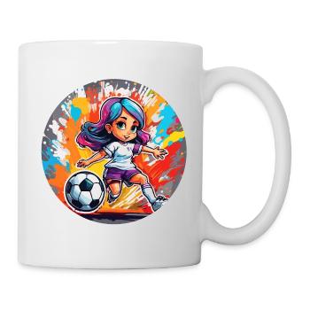 Footballer / Sport / Soccer Field / Club / FC - Mug - white - Right