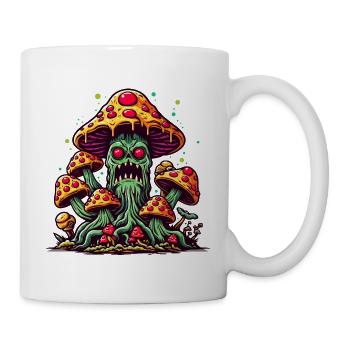 Mère de champignon - Mug blanc - blanc - Droite