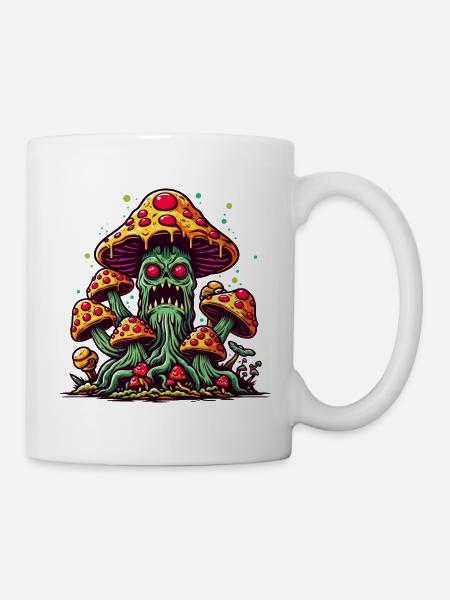 Mutter des Pilzes - Tasse - Weiß