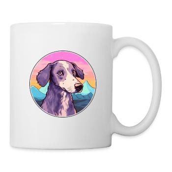 Rat andalou chasse chien race dessin animé kawaii wa - Mug blanc - blanc - Droite