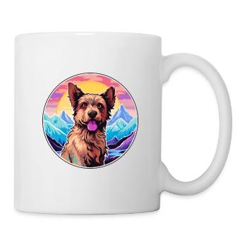 Belgische Laekenois-Hunderasse Karikatur Kawaii Waterco - Tasse - Weiß - Rechts