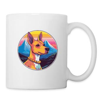 Cirneco Dell Etna Dog Breed Cartoon Kawaii Waterco - Mug - white - Right