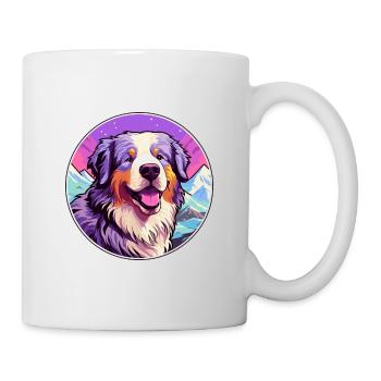 Karpaten Schäferhund Rasse Cartoon Kawaii Wasser - Tasse - Weiß - Rechts