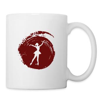 danseuse de ballet danseuse de ballet ballerine - Mug blanc - blanc - Droite