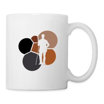 Billardspieler Billardspielerin Billard - Tasse - Weiß - Rechts