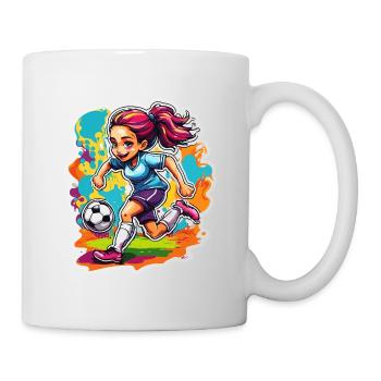 Footballer / Sport / Soccer Field / Club / FC - Mug - white - Right