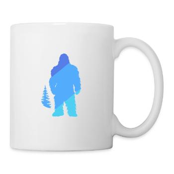 Lochness Yeti Bigfoot - Mug - white - Right