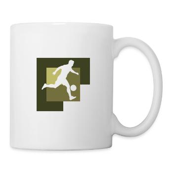 Beach Soccer Joueur de Beach Soccer - Mug blanc - blanc - Droite