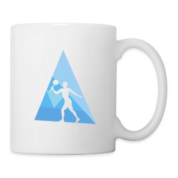 Tennis de plage Tennis de plage Tennis de plage - Mug blanc - blanc - Droite