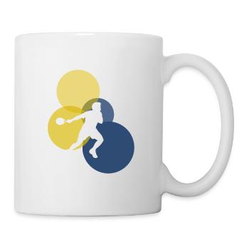 Raquettes de squash Joueurs de squash Joueurs de squash - Mug blanc - blanc - Droite