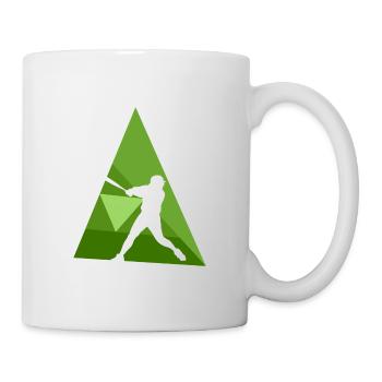 Softball Softball Player Softball Racket - Mug - white - Right