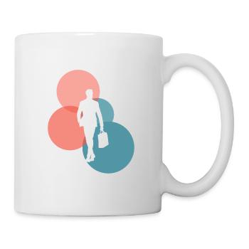 Banking Börse Businessman - Tasse - Weiß - Rechts