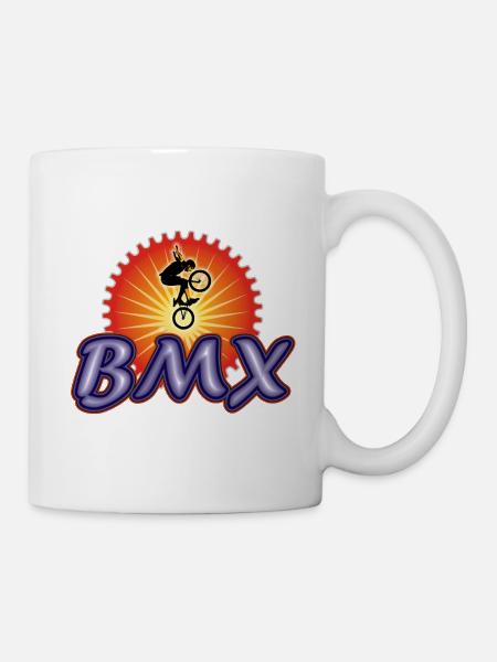 Bmx Bike Stunt - Mug blanc - blanc