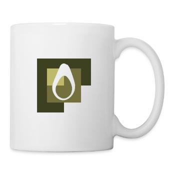 Avocado Foodie Avocado Toast - Mug blanc - blanc - Droite