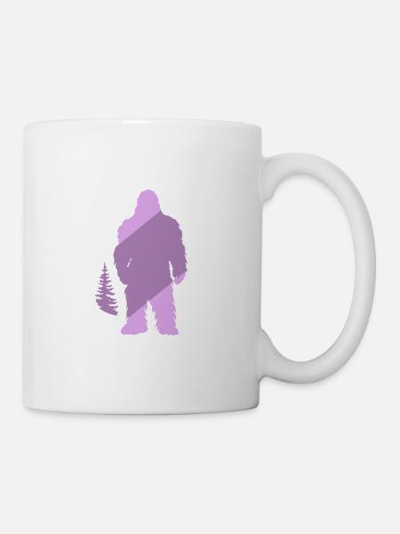 Lochness Lochness Bigfoot - Tasse - Weiß