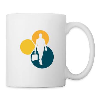 Banks Banker Businessman - Mug - white - Right