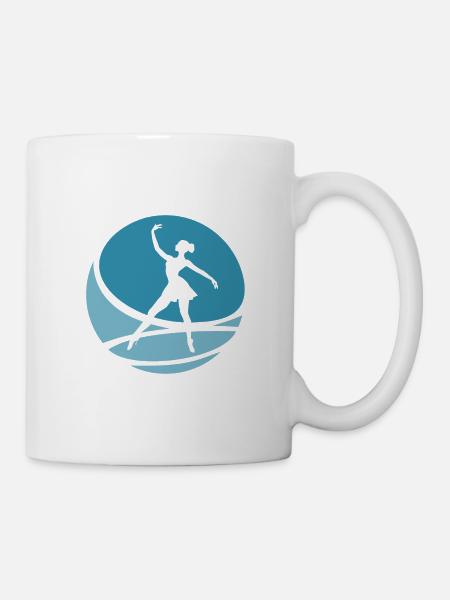 Oper Ballett Tänzerin Balletttänzerin - Tasse - Weiß