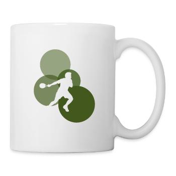 Raquettes de squash Joueurs de squash Raquettes de squash - Mug blanc - blanc - Droite