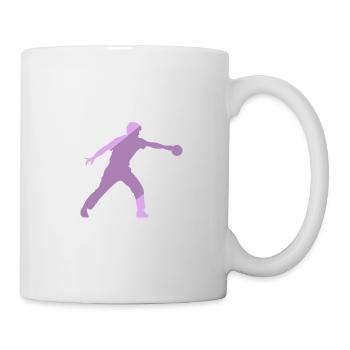 Table Tennis Player Table Tennis Ball - Mug - white - Right