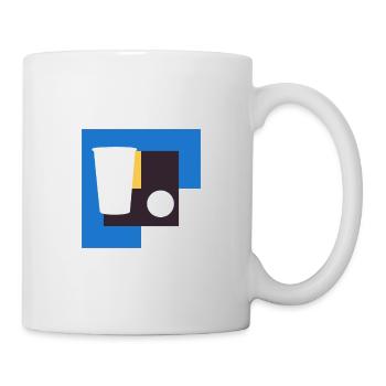 Beerpong Bierpong Bier - Tasse - Weiß - Rechts