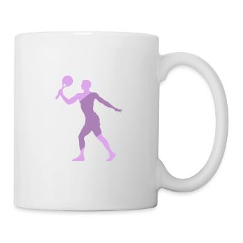Beachtennis Beachball Beachtennis - Tasse - Weiß - Rechts