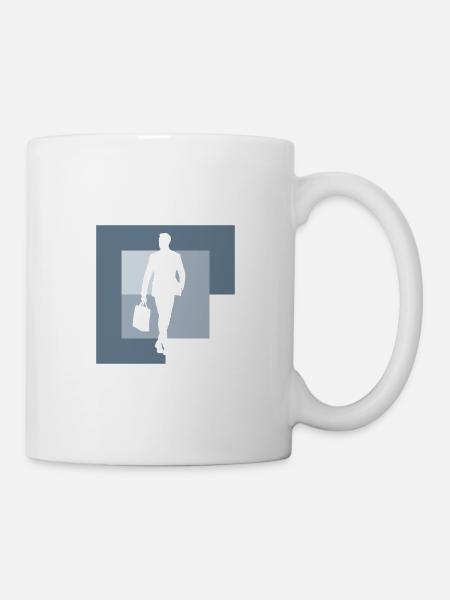 Bänker Business Bänker - Tasse - Weiß