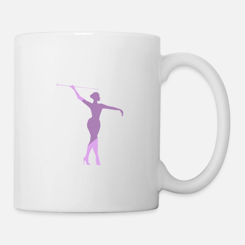 Twirling Baton Twirling Baton Twirling - Mug - white
