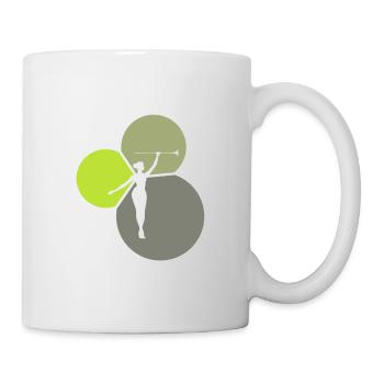 Gymnastics, Baton, Twirling, Dancing - Mug - white - Right