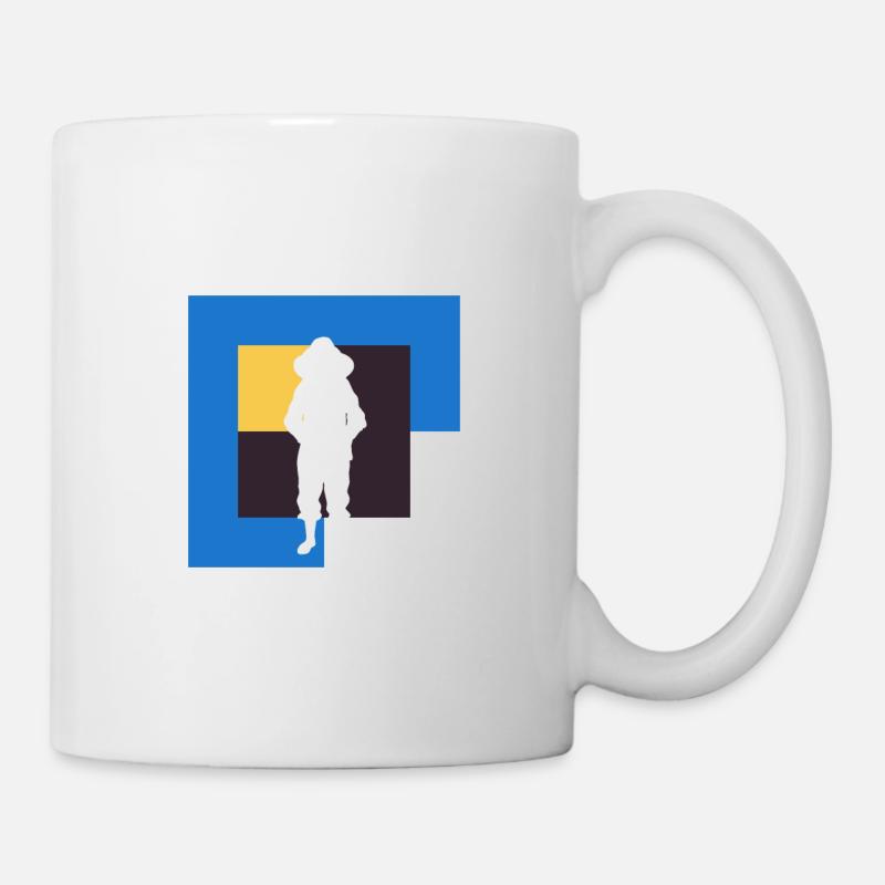 Imker Honigbiene Beekeeping - Tasse - Weiß