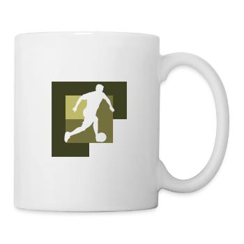 Beach Soccer Beachsoccer Strandfußball - Tasse - Weiß - Rechts