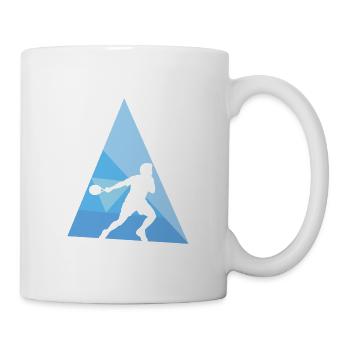 Raquette de squash Squash - Mug blanc - blanc - Droite