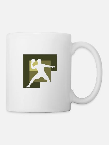 Tischtennisspieler Tischtennisspieler - Tasse - Weiß