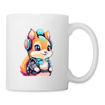 Squirrel Illustration - Mug - white - Right
