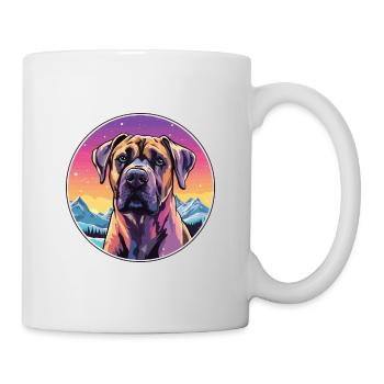 Perro de Presa Canario Hunderasse Cartoon Kawaii Wa - Tasse - Weiß - Rechts