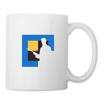 Billardkugel Billardspieler Billardspielerin - Tasse - Weiß - Rechts