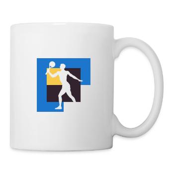 Tennis de plage Tennis de plage Tennis de plage - Mug blanc - blanc - Droite