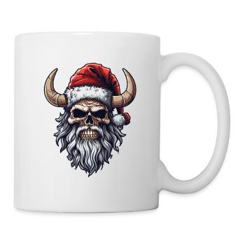 Skull Skull, Christmas of the Vikings - Mug - white - Right