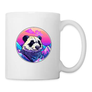 Blaireau Aquarelle Dessin Animé Kawaii Animal De Compagnie Colorf - Mug blanc - blanc - Droite