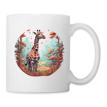 Giraffe / Animal / Safari / Africa / National Park - Mug - white - Right
