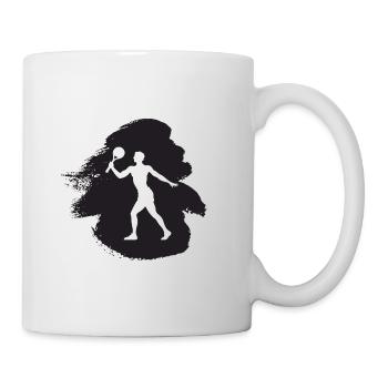 Ballon de plage Tennis de plage Tennis de plage - Mug blanc - blanc - Droite