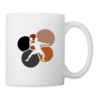 Table tennis bat Table tennis - Mug - white - Right