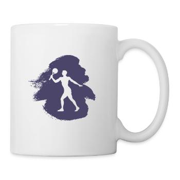 Ballon de plage Tennis de plage Tennis de plage - Mug blanc - blanc - Droite