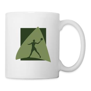 Beachball Tennis Tennis - Tasse - Weiß - Rechts