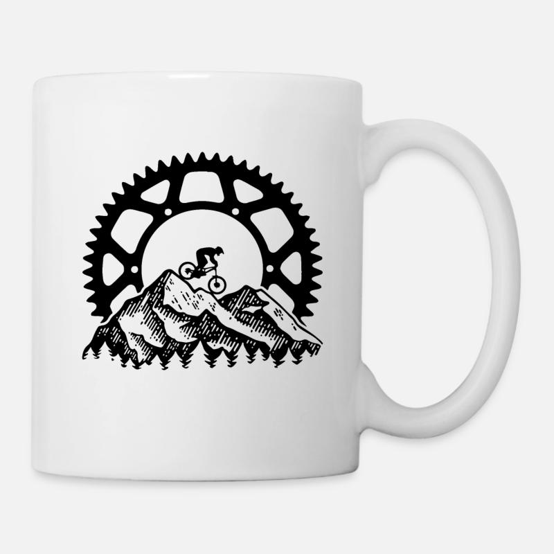 VTT VTT vététiste - Mug blanc - blanc