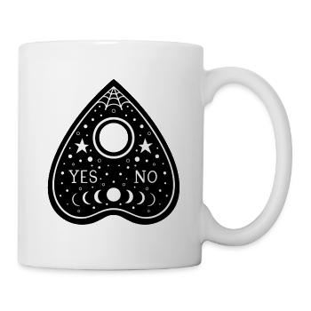 Oui ou pas de magie - Mug blanc - blanc - Droite