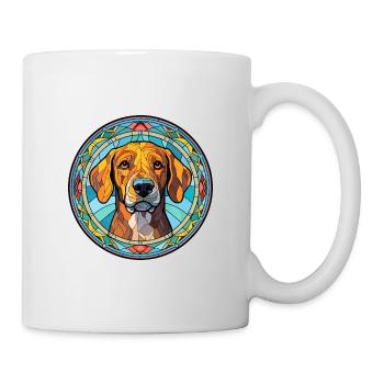 Alano Español Hunderasse Buntes Glas Wat - Tasse - Weiß - Rechts