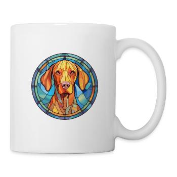 Broholmer Hunderasse Buntes Glas Buntes Wasserco - Tasse - Weiß - Rechts