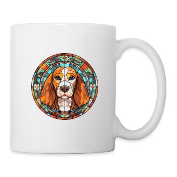 Cao de Gado Transmontano Hunderasse Buntglas C - Tasse - Weiß - Rechts